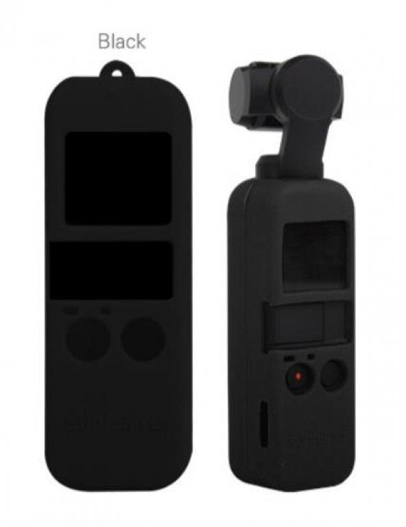 Dji Osmo Pocket İçin Renkli Silikon Koruyucu Kılıf Buyun Askılı Kordon - Resim 7