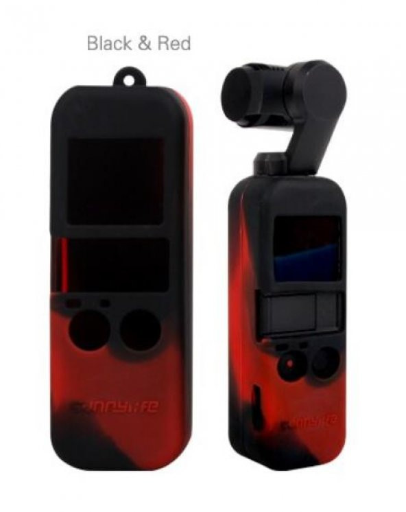 Dji Osmo Pocket İçin Renkli Silikon Koruyucu Kılıf Buyun Askılı Kordon - Resim 10