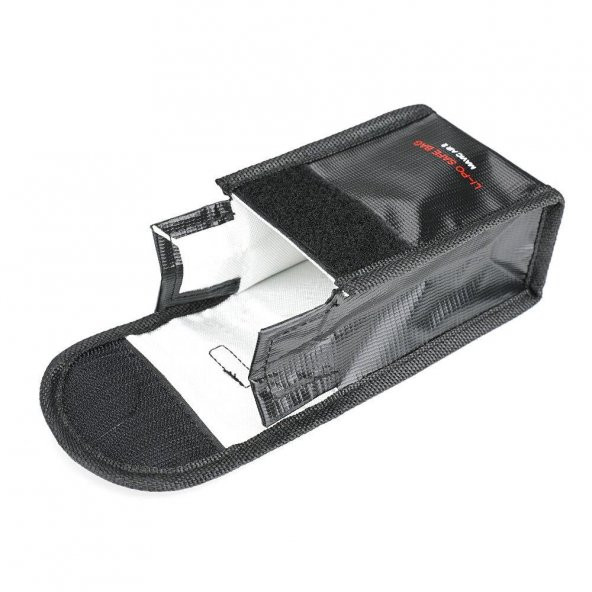 DJI Mavic Air 2 Lipo Pil Yanmaz Güvenlik Çantası 1 Pil Kapasitesi - Resim 3