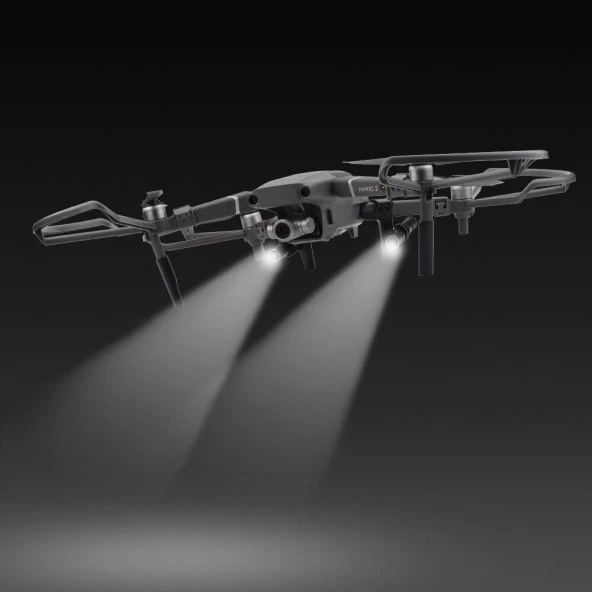DJI Mavic 2 Pro Yükseltilmiş İniş Takımı + Gece Uçuş Fener Set - Resim 11