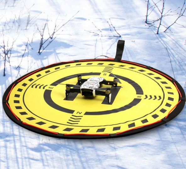 DJI Mavic Air Evrensel Katlanabilir 70 cm Neon Şerit Işıklı Gece İniş Pedi - Resim 7