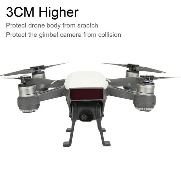 DJI SPARK Genişletilmiş İniş takımı Gövde Yükseltici Koruma Ayak ürün görseli
