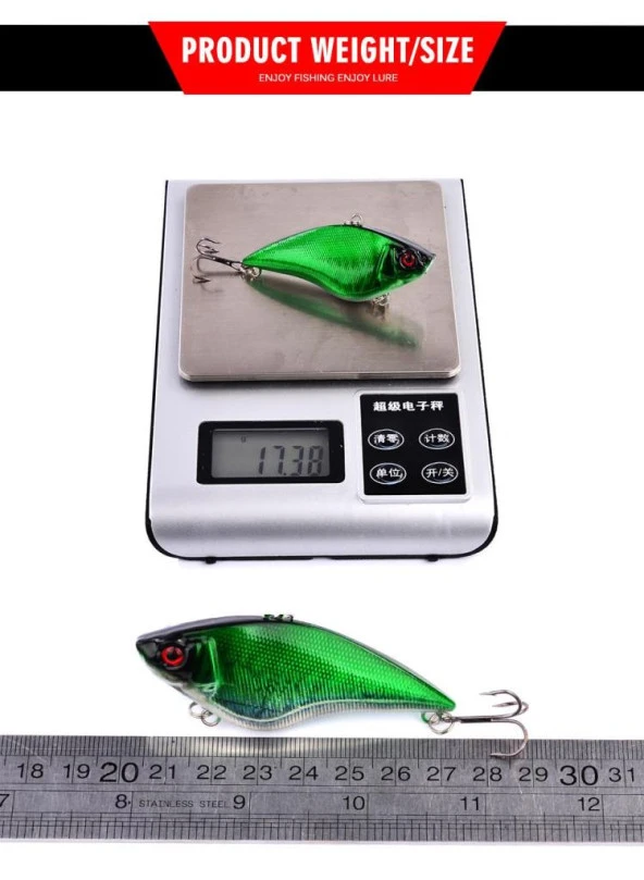 PROFISHER Sert Yapay Kurşunlu Yassı Balık Yem D Color - 2