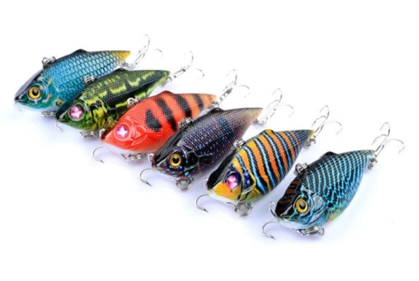 PROFISHER Mavi/Siyah Sert Yapay Balık Yem 6,5 cm 7,7 gr # 8 - Resim 4