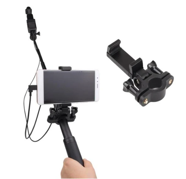 DJI Osmo Pocket Selfie Uzatma Çubuğu İçin Telefon Tutucu 50-105mm