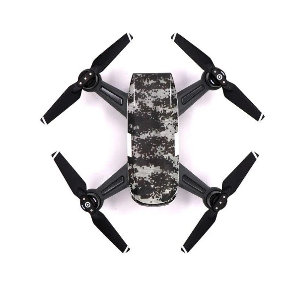 DJI Spark PVC Koruyucu Dekoratif Çıkartma Su Geçirmez 6 Takım - 4
