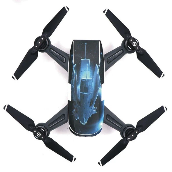 DJI Spark PVC Koruyucu Dekoratif Çıkartma Su Geçirmez 6 Takım - 6