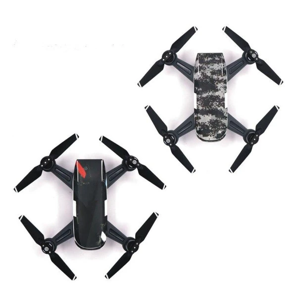 DJI Spark PVC Koruyucu Dekoratif Çıkartma Su Geçirmez 6 Takım - 9