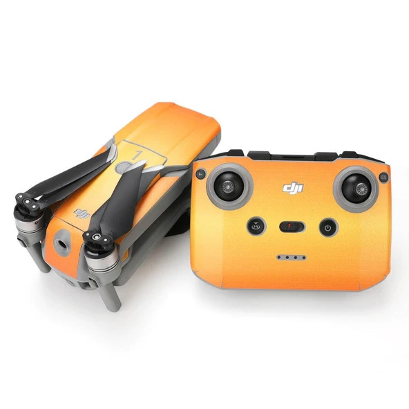 DJI Mavic Air 2 Gövde Kumanda ve Pil İçin 3M Film Çıkartma Seti - Resim 4