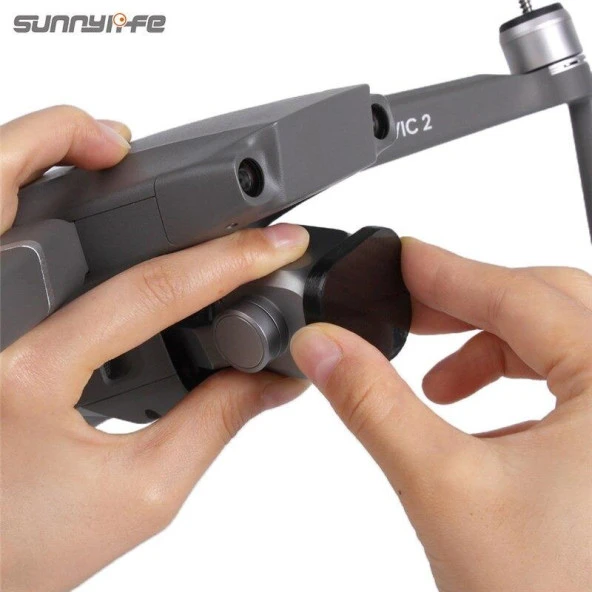 DJI Mavic Pro 2 Karbon Desen Filtre Kolay Sökme Takma Aparatı - Resim 5
