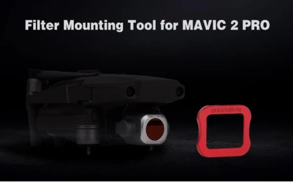DJI Mavic Pro 2 CNC Lens Filtresi Kolay Sökme-Takma Aparatı - Resim 3