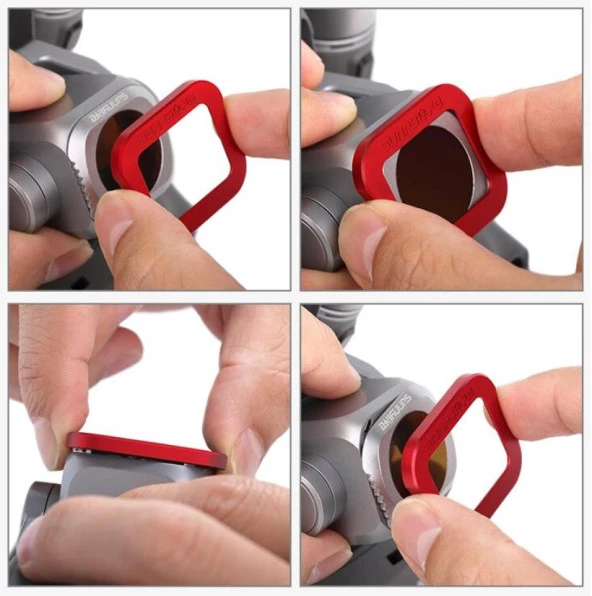 DJI Mavic Pro 2 CNC Lens Filtresi Kolay Sökme-Takma Aparatı - Resim 5