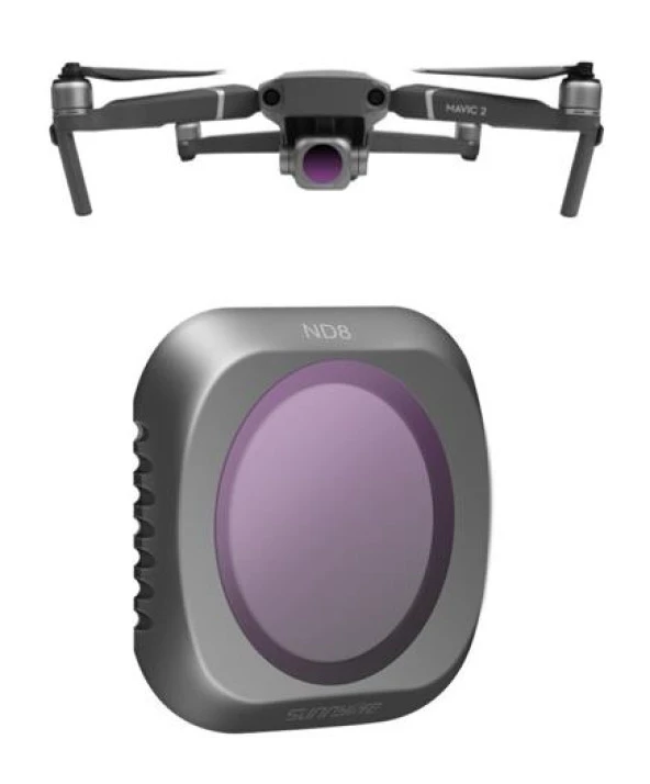 DJI Mavic 2 Pro Kamera Lens Filtresi Nötr Yoğunluk ND8