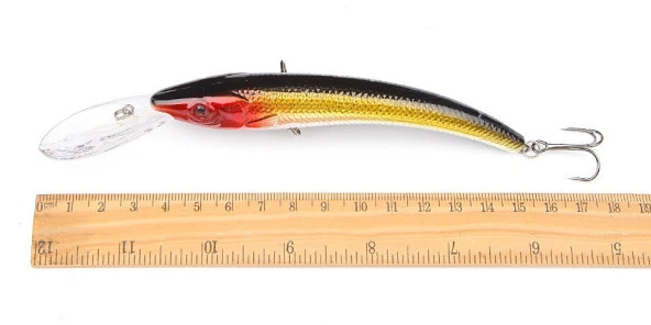 ÇİFT KARBON ÇELİK KANCA 15,5 cm 15,3 gr - 3