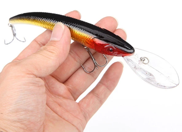 ÇİFT KARBON ÇELİK KANCA 15,5 cm 15,3 gr - 4