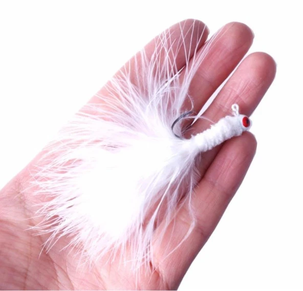 PROFISHER 4 Renk Metal Tüylü Fly Kancalı Yapay Yem - Resim 10