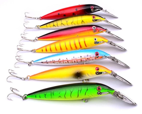 PROFISHER Metal Çene Sert Yapay Yem16,6 gr 14 cm 3 Colors - Resim 4