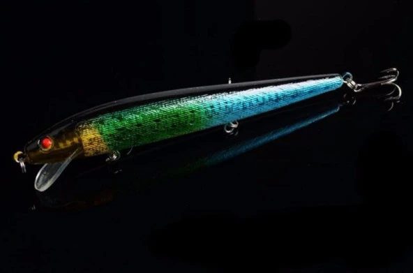 YEM 14 cm 15,8 gr 3 KARBON ÇELİK KANCALI - 1