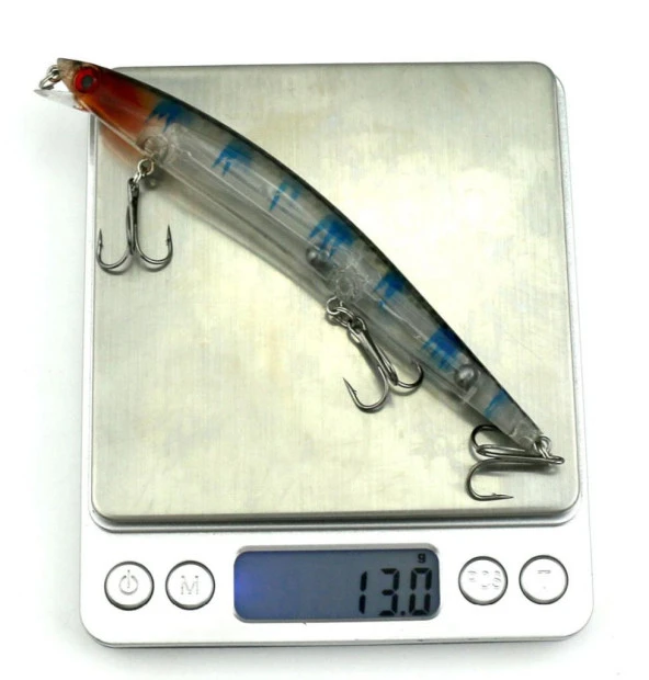 YEM 13 cm 13,9 gr ÇİFT KARBON ÇELİK KANCALI - Resim 4