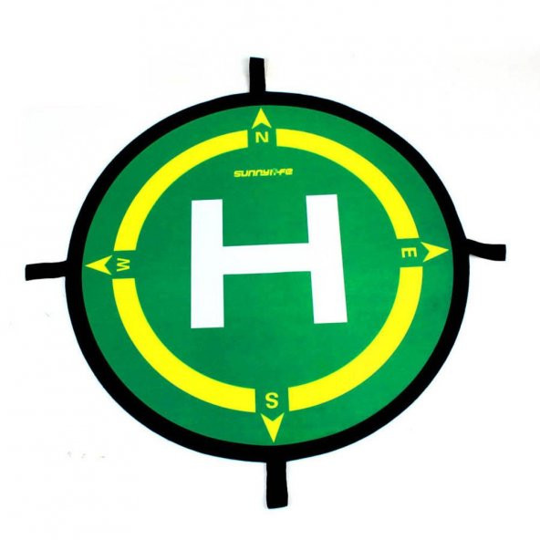 DJI Spark Evrensel 50 cm Güvenli İniş Pedi Su Geçirmez Helipad - Resim 3