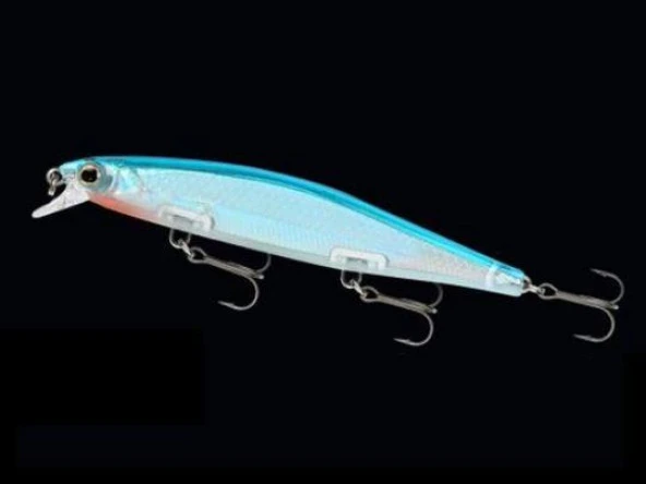 PROFISHER 3 Kanca Sahte Yem Yavaş Çökme 13 gr 11 cm Blue Sky - Resim 2