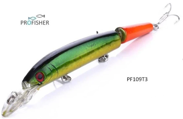 PROFISHER 2 Eklem 3 Kanca Sahte Balık Yem 15 gr 14,5 cm Sub 3 ürün görseli 1