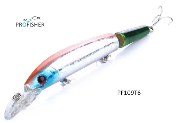 PROFISHER 2 Eklem 3 Kanca Sahte Balık Yem 15 gr 14,5 cm Sub 6 ürün görseli 1