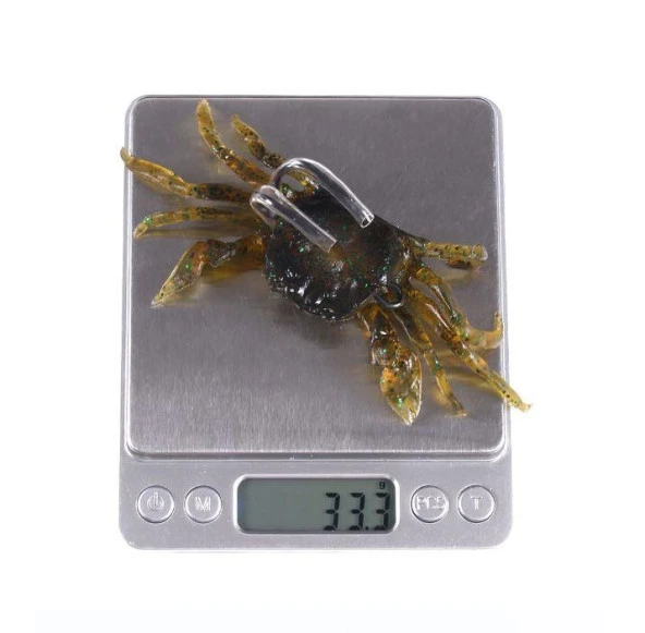 PROFISHER Silika Jel Kurşunlu Sahte Yengeç Yem 10 cm 30 gr Model D - Resim 5