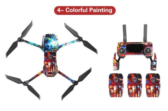 DJI Mavic 2 Zoom Rengarenk Boyama - Resim 2