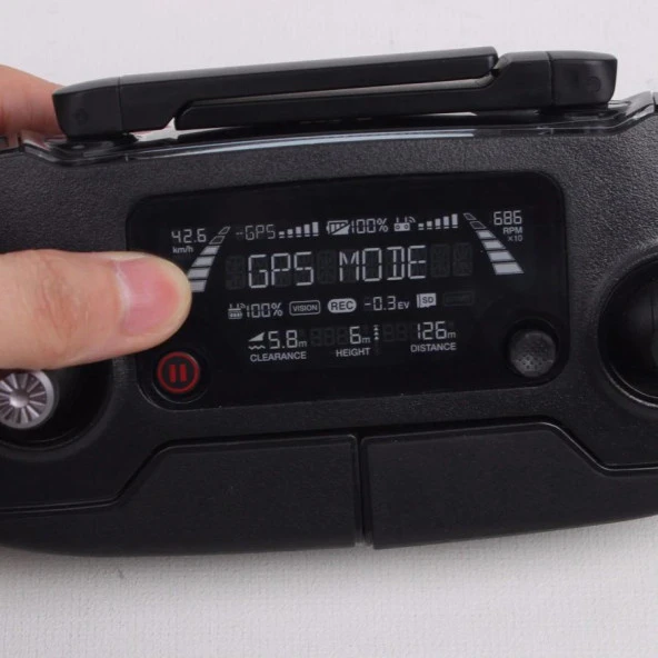 DJI Mavic 2 Zoom Uzaktan Kumanda Ekran Koruyucu Film HD Pad 2 Adet Set - 11