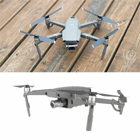 Dji Mavic 2 Pro İçin Yükseltilmiş  Güvenli Destekli İniş Ayağı Takımı Koruyucu Uzatma - 6