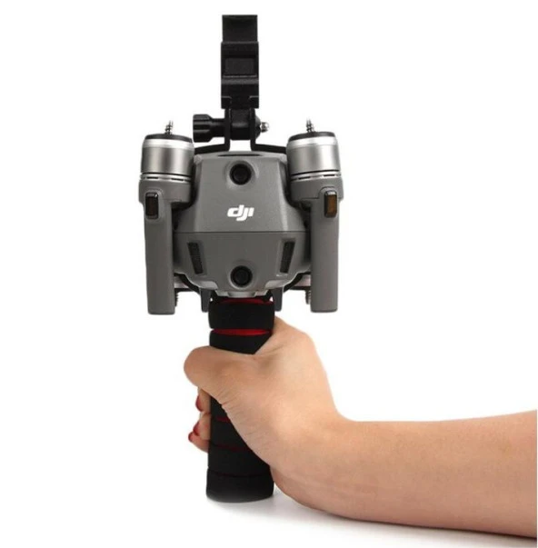 DJI Mavic 2 Zoom İçin Tek El Gimbal Stabilizatör Kiti Destek Uzaktan Kumanda Tutucu - Resim 5