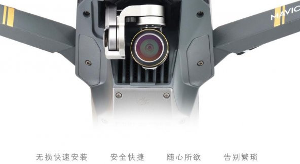 DJI Mavic Pro Platinum Gimbal Kamera Lensi İçin ND4 HD Filtre Nötr Yoğunluk JSR - 2