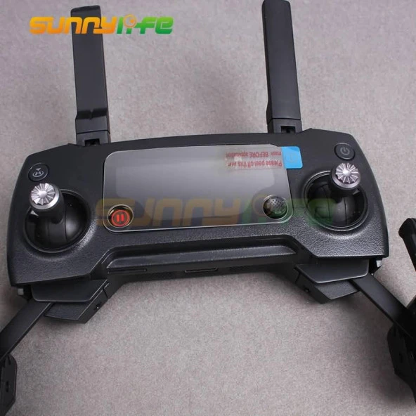 DJI Mavic Pro Platinum HD 3x Kamera Lens Koruyucu Film 2x Kumanda Ekran Organik Cam Filmi - 9