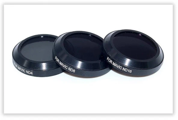 Dji Mavic Pro Gimbal Kamera Lensi İçin 3 lü Filtre Set ND4 / ND8 / ND16 2 - Resim 10