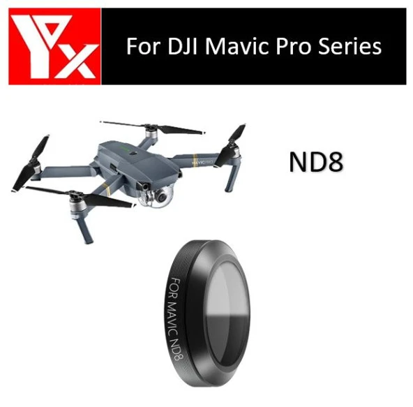 Dji Mavic Pro Gimbal Kamera Lensi İçin ND8 Nötr Yoğunluk YX