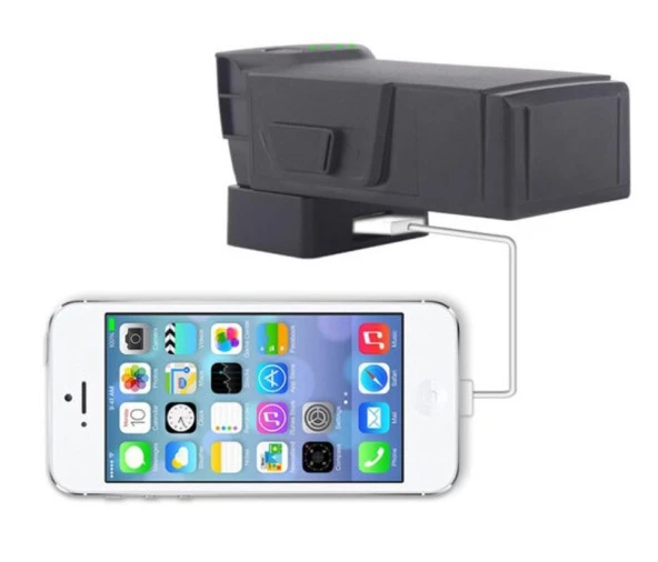 Dji Mavic Air Pil Dönüştürücü Powerbank Adaptörü 2.1A ile Telefon Şarjı - Resim 2