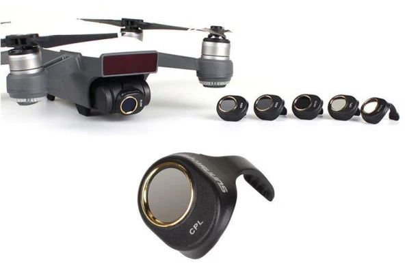 DJI Spark Gimbal Kamera HD CPL Filtre Optik Lens - 5