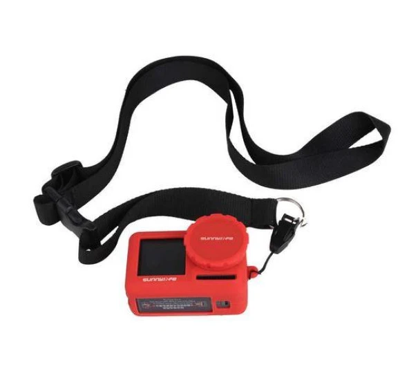 Dji Osmo Pocket Silikon Koruyucu İçin Buyun Askısı Kordon Kayış - Resim 3