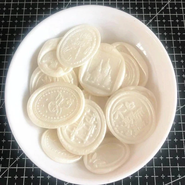 Mühür Mumu Çubuk Sıcak Tutkal 7mm x 20cm 6 lı Metalik Sedef - Resim 6