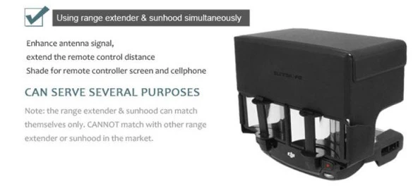 DJI Mavic Pro/Platinum/Spark Uzaktan Kumanda Gölgelik - Resim 11