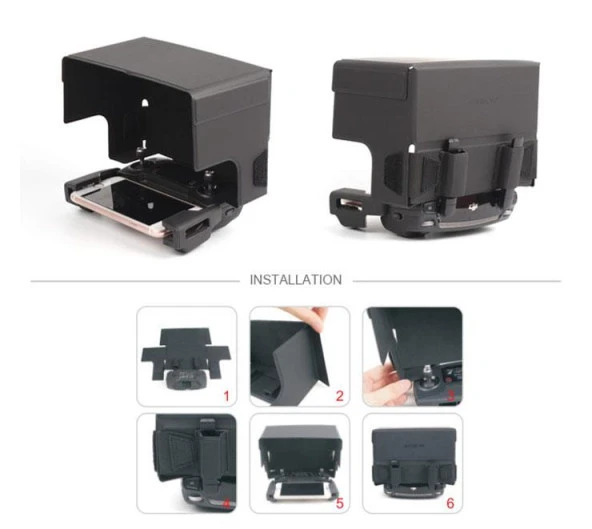 DJI Mavic Air için Uzaktan Kumanda Gölgelik - 3