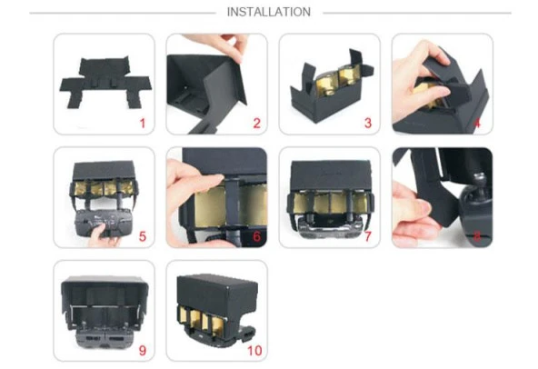 DJI Mavic 2 Zoom İçin Uzaktan Kumanda Gölgelik - 10