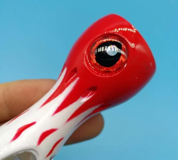 PROFISHER Jet Popper Akya Ton İçin Sert Sahte Sahte Yemi 46 gr 23 cm - Resim 9