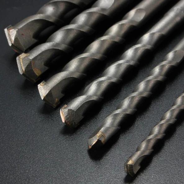 Kare DSS+ Sap Çift Flüt S2 Darbeli Beton Delme Matkap Ucu 8x150mm - Resim 10