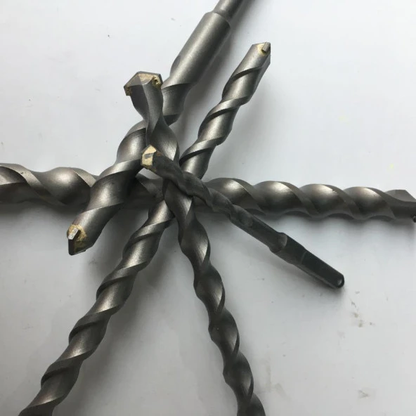 Kare DSS+ Sap Çift Flüt S2 Darbeli Beton Delme Matkap Uç 8x200mm - 9