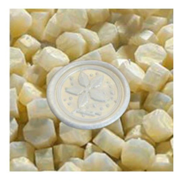 Mühür Mumu 100 Davetiye İçin 300 Boncuk Model 104 Sedef Sarı ürün görseli