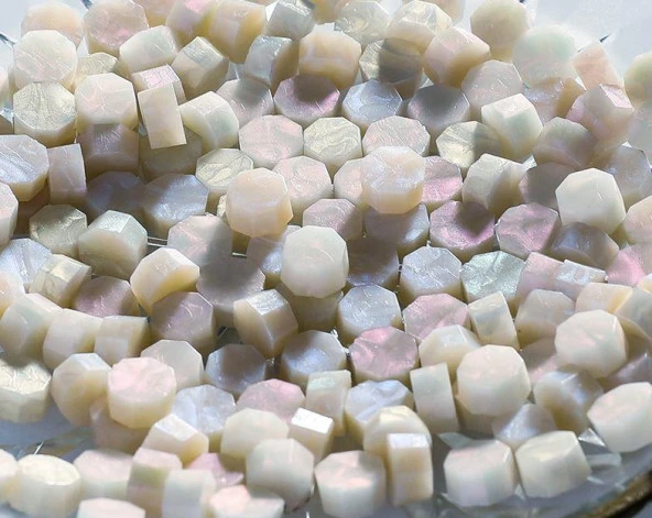 Mühür Mumu 100 Davetiye İçin 300 Boncuk Model 102 Sedef Pembe - Resim 9