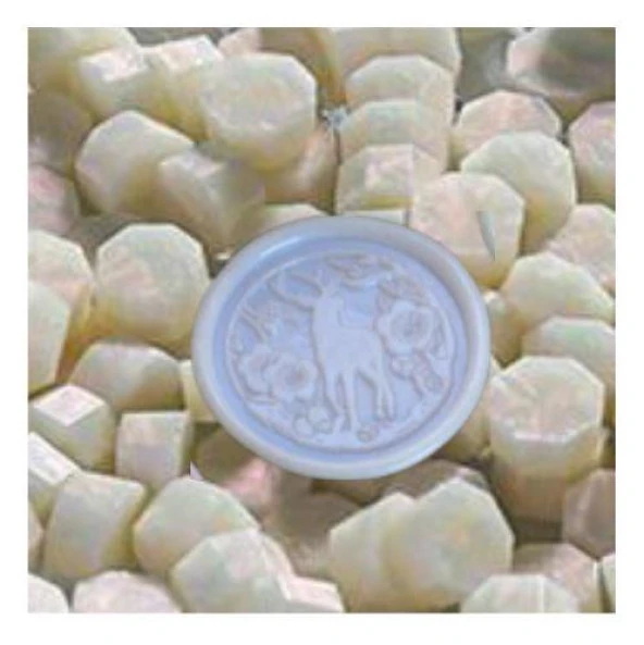 Mühür Mumu 100 Davetiye İçin 300 Boncuk Model 105 Sedef Mavi ürün görseli