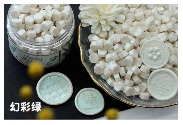 Mühür Mumu 50 Davetiye İçin 150 Boncuk Model 106 Sedef Yeşil - Resim 9